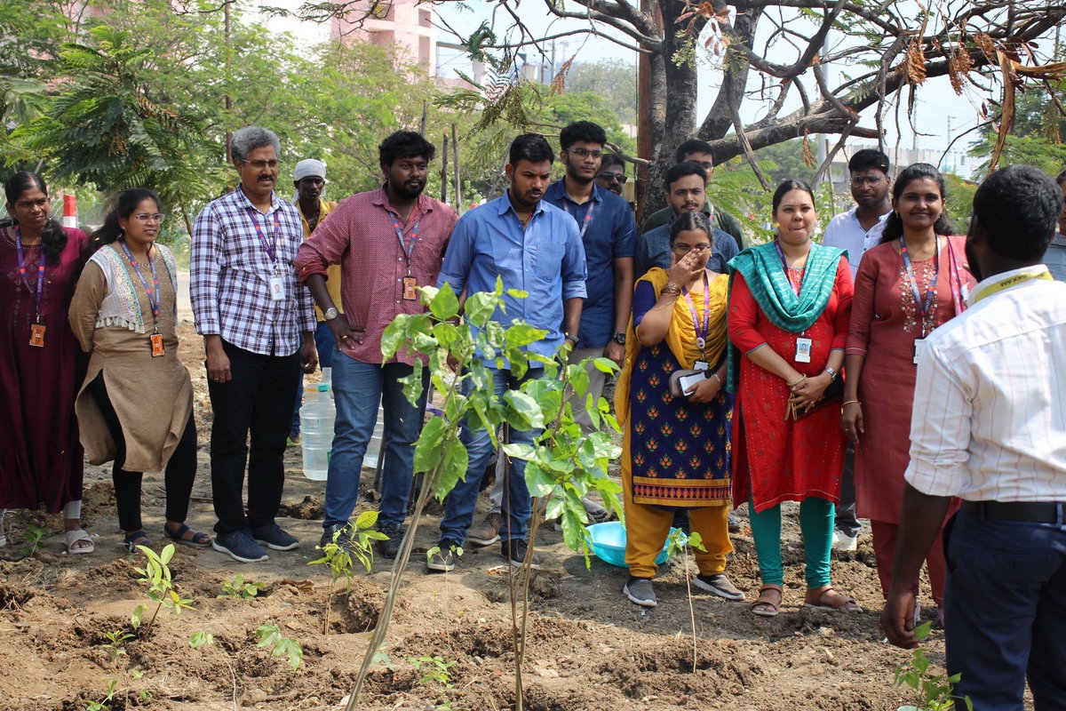 Thuvakkam's tweet photo. Thuvakkam's Butterfly Forest- supported by Southern Railways &amp; Greater Chennai Corporation and partnered by Genesys had its maiden plantation event held on 21 Feb '24 with volunteers from Genesys participating in the event. https://t.co/mrjFyLfDfH