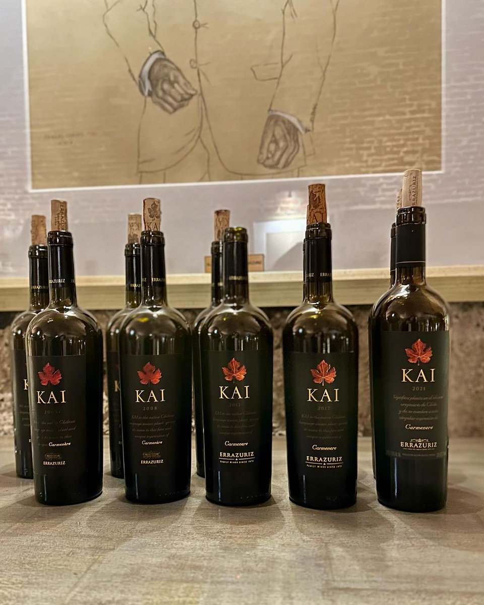 EulerLuis1's tweet photo. A full day of vertical tasting going back to the 1984 vintage of Don Maximiano — loved the 2018 vintage the most with its seamless texture, intoxicating aroma and harmony! Kai (Carmenere-based red) ha(3) https://t.co/cQM9pVtMCz