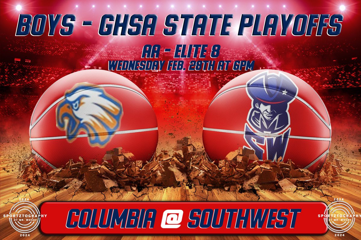 Calling all of Bibb County!!! The Southwest Patriots will host an Elite-8 playoff game against the Columbia Eagle out of Decatur. The stage is set and the anticipation is high. All that’s needed is your energy and cheers to turn this game into a symphony of support. #ONEBIBB