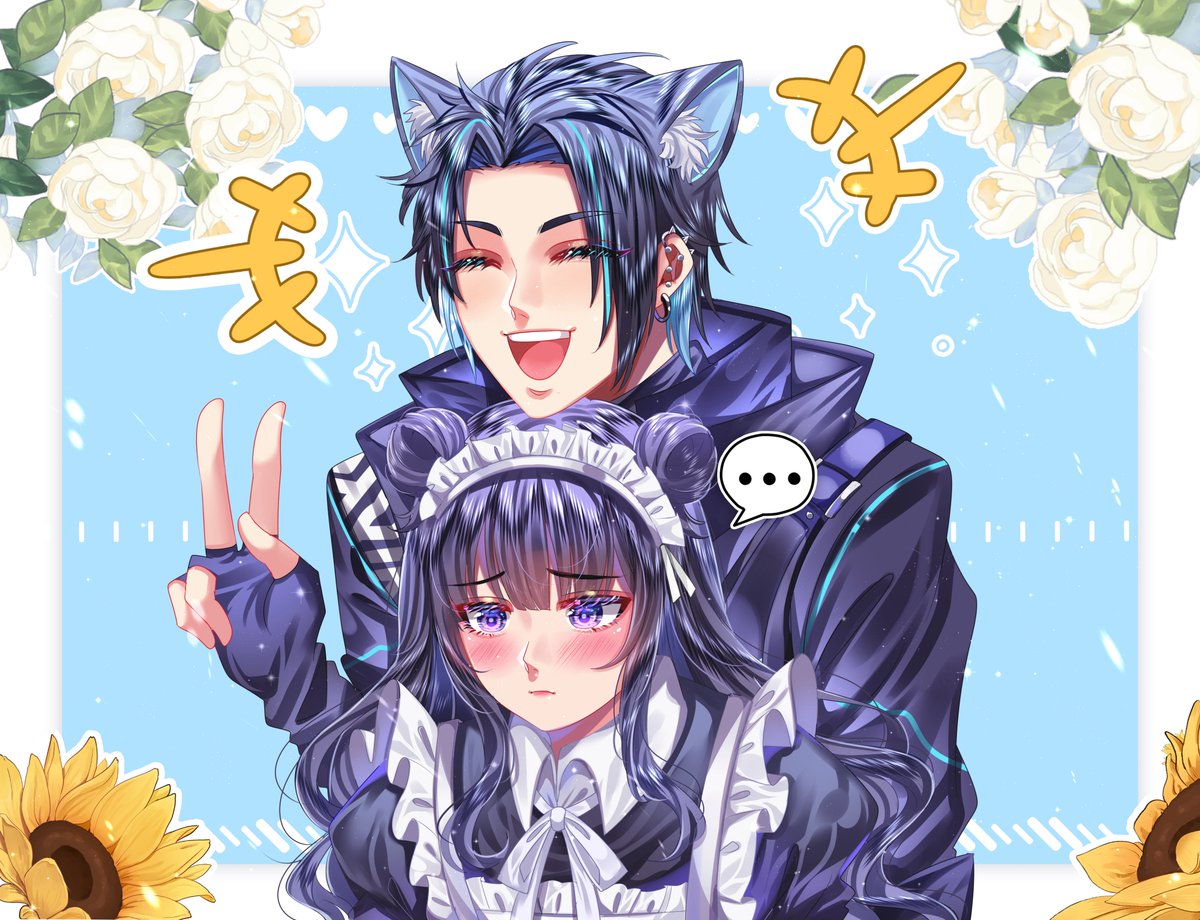 Kyeoun 🗝️🖤Maid Vtuber (@keykyeoun) on Twitter photo I picked up a punk cat at the palace....I don't know what to do with him... <a href="/Kaito_oshino/">Kaito Oshino 🎮🐈 Vtuber</a>
It's giving me ✨shoujo romance✨ core. 😂
Hey Google, can you play Ouran High School Host Club theme opening Sakura Kiss? Please and thank you. 🌸
Beautiful art by: <a href="/kekentang_/">ケケ 🍀🍉 VGEN COMM OPEN💫</a>
ty!~ I picked up a punk cat at the palace....I don't know what to do with him... <a href="/Kaito_oshino/">Kaito Oshino 🎮🐈 Vtuber</a>
It's giving me ✨shoujo romance✨ core. 😂
Hey Google, can you play Ouran High School Host Club theme opening Sakura Kiss? Please and thank you. 🌸
Beautiful art by: <a href="/kekentang_/">ケケ 🍀🍉 VGEN COMM OPEN💫</a>
ty!~