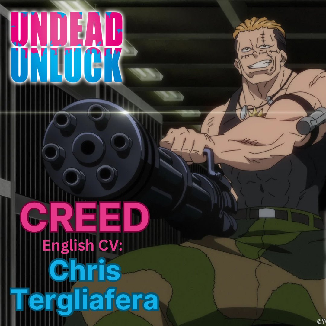 Stoked to announce I'm the voice of Creed in #UndeadUnluck ! Big thanks to @BangZoom, @mummynyan and @TonyOliverVA for once again bringing me in to play. Catch the episode on @hulu! S/O to @DayeanneHutton for the Canva tutorial!