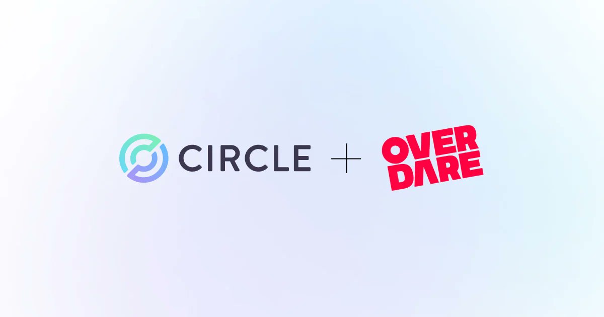 We are excited to announce our strategic partnership with OVERDARE to revolutionize the mobile gaming world. By integrating #USDC payouts and our Programmable Wallets for OVERDARE’s game content creators, we are making it easier for game content creators to collaborate and