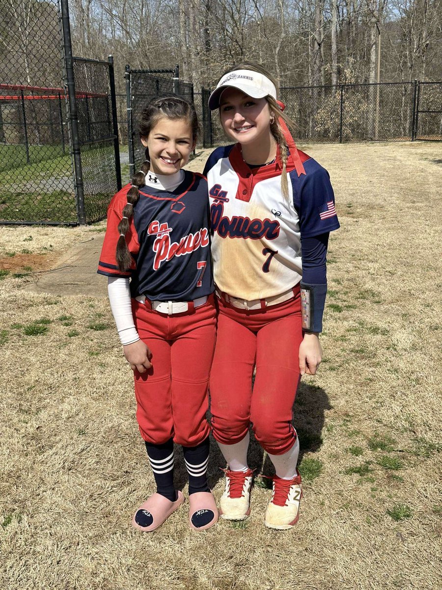 Thanks to <a href="/GAPowerFP/">GA Power Fastpitch</a> for a great spring training weekend! I went 2 for 3 at the plate with 3 stolen bases during the 2 scrimmages! Great bonding with my team &amp; so much fun with the little  GAP girls! <a href="/howiemackz/">Coach Howie Mackz</a> <a href="/GAP_Mccormack/">Georgia Power McCormack 25/26</a>  <a href="/EASRecruiting/">Empowered Analytic Sports Recruiting</a>