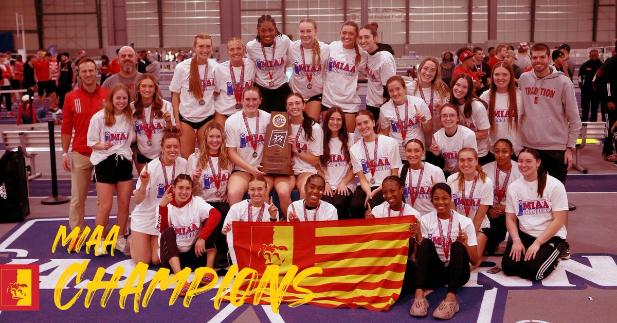 PittStGorillas's tweet photo. 🚨MIAA CHAMPIONS🚨

The Pitt State women are MIAA Indoor Track and Field champions with a conference record 221 team points 🦍💪 https://t.co/nixEu65D7N