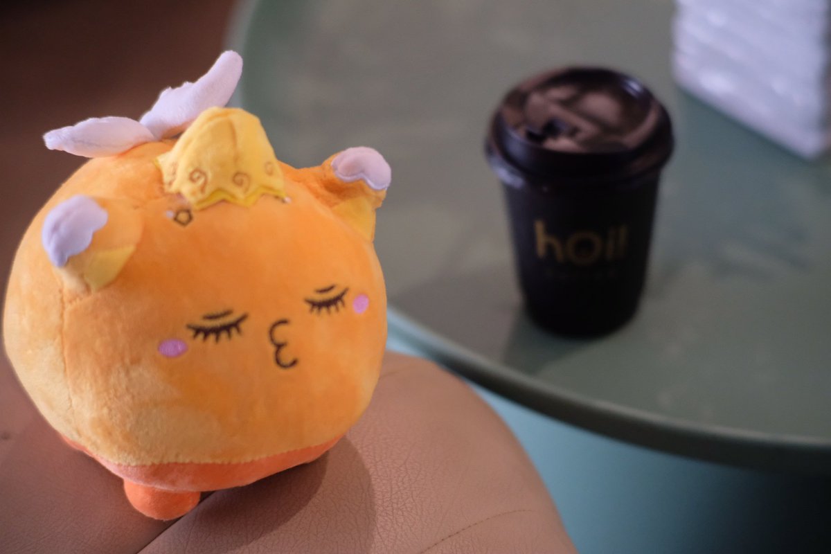 ATTENTION! 
CUTENESS OVERLOAD ALERT!!!

Our boss has hundreds of axie plushies, here's some samples!

If you want to drop by and say hello... or if you want to have it 🫣

Visit us at Hoi Coffee 
6060 R. Palma Poblacion, Makati
We're located inside Havitat Boutique Hotel