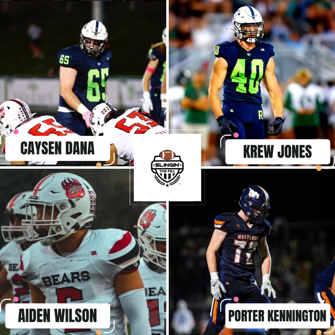 Region 11 DL of the Year Candidates 🏆

<a href="/CaysenDana/">Caysen Dana</a> <a href="/KrewJones1/">KREW JONES</a> <a href="/AidenW74/">Aiden Wilson</a> <a href="/Pk_kennington/">Porter Kennington</a>
