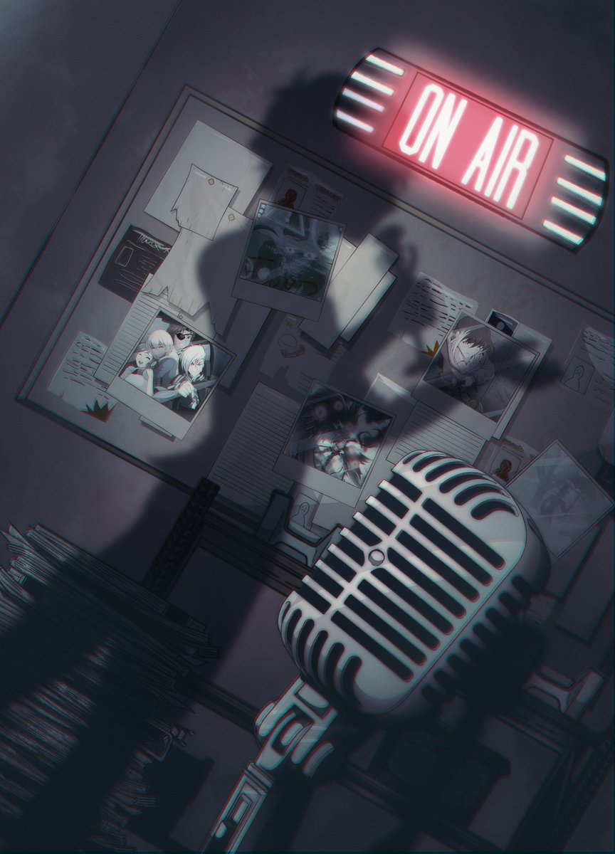 Good evening, friends and neighbors~ Tonight is a very special evening! My name is Beckett, and I want to welcome you to the newly-reopened Poppy Valley Community Radio.

Stay tuned for conspiracy leads, investigation requests, and maybe even a peek or two behind the curtain...