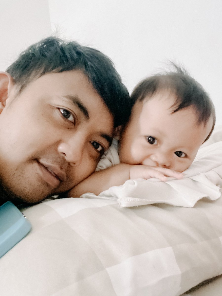 Morning Selfie w/ my boy 🤍🙌🏼