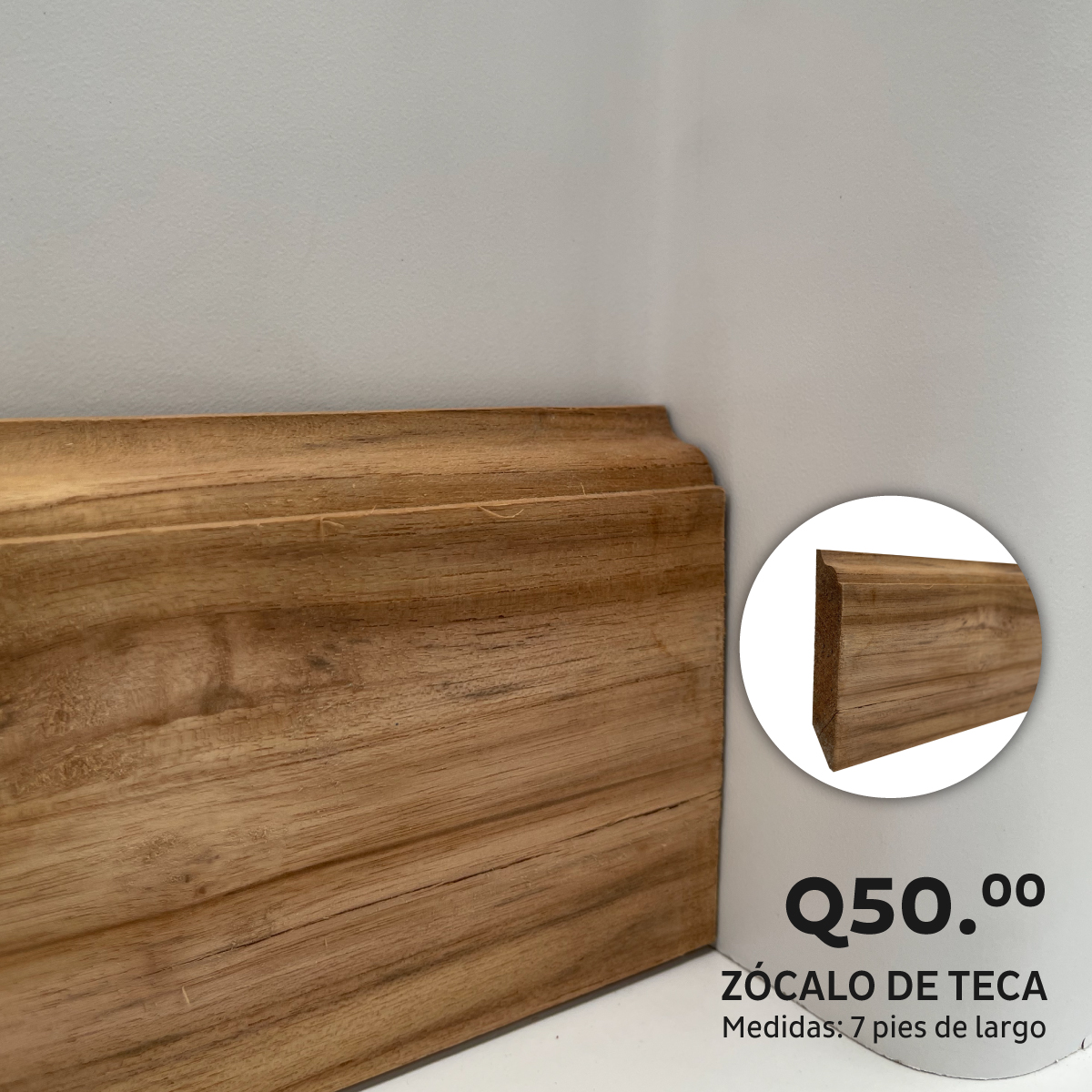 🏡 Descubre la magia de la madera teca y haz que cada rincón resplandezca con estilo. ✨

Comunícate hoy mismo al ☎2268 0808
