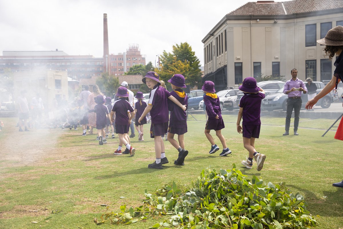 The start of the year was marked with traditional smoking ceremonies. Participating in these was one way to show respect for our relationship with local traditional owner group, the Boonwurrung peoples of the Kulin nation, their heritage and our commitment to reconciliation.