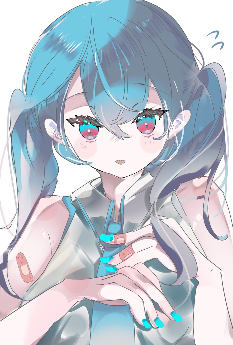 初音ミク 「手伝ってくれようとしたミクさん 」|かまだ@お絵描きダイエッターのイラスト