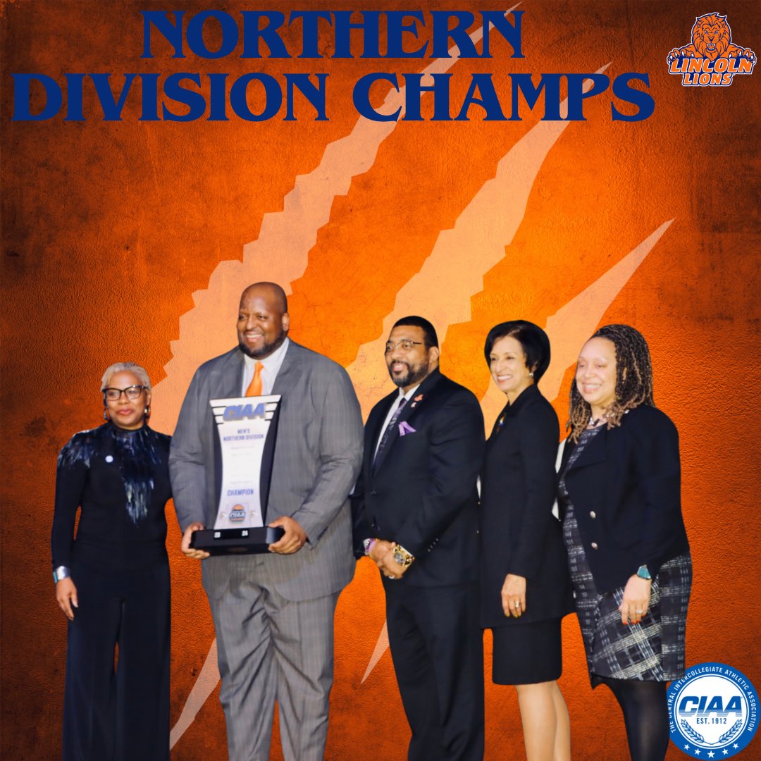 1. Congratulations to Reggie Hudson for being named to the All-CIAA Team.

2. Congratulations to the Northern Division Champs for their outstanding regular season. Now it’s time to finish the job! 

#ProtectThePrIde 

🦁🔵🟠