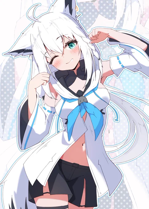 フブちゃん #絵フブキ 