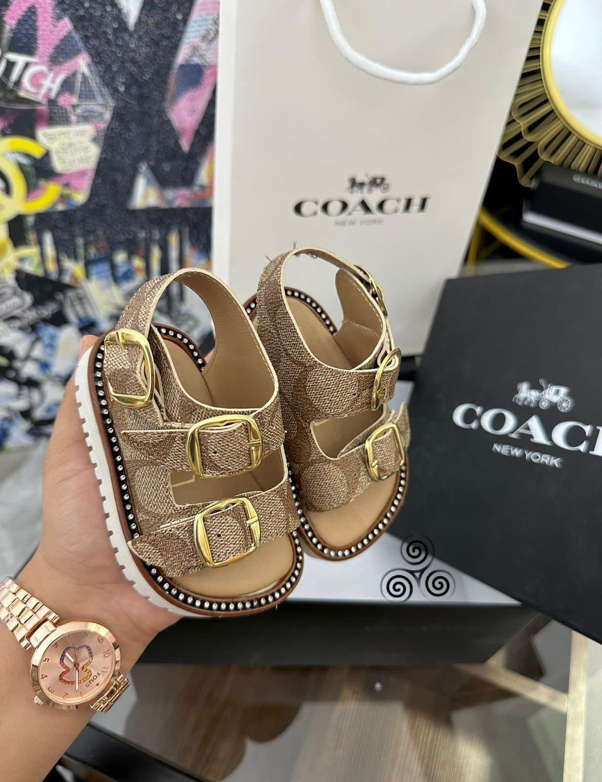 Coach baby shoes deals