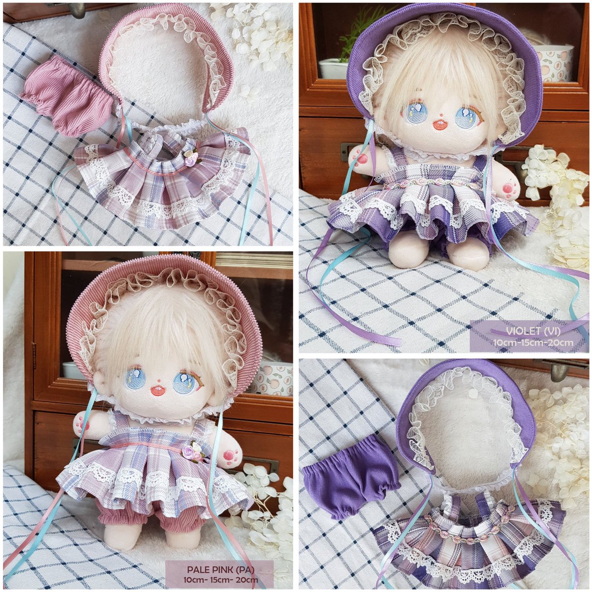 WHISPERING SPRING closet (Part 2/2)
 
🌸 MG
- 20cm: $12.5
- 15cm &amp; 10cm: $12

🌸 DU, DE, PA, VI
- 20cm: $10.5
- 15cm &amp; 10cm: $10

DM for GO 🥰🥰

#acciocloset