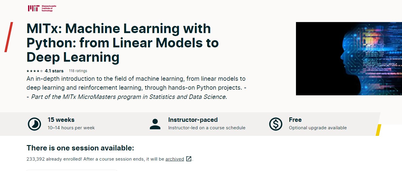 Machine learning with python course best sale free