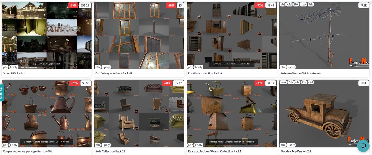 ProjectModel3D's tweet image. UP TO 70% OFF!!😊 
Store: cgtrader.com/3d-models?auth…

 #gamedev #gamedeveloper #IndieGameDev #IndieGames #Androidgames #developers #Developer #Game #UE4 #UE5 #UnrealEngine #indiegame #indiedev #gamedev