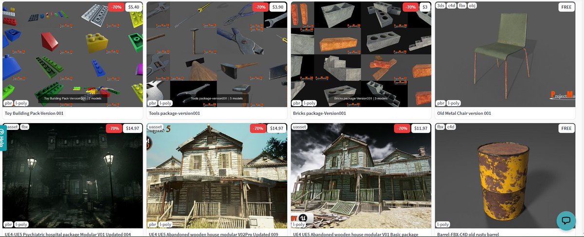 ProjectModel3D's tweet image. UP TO 70% OFF!!😊 
Store: cgtrader.com/3d-models?auth…

 #gamedev #gamedeveloper #IndieGameDev #IndieGames #Androidgames #developers #Developer #Game #UE4 #UE5 #UnrealEngine #indiegame #indiedev #gamedev