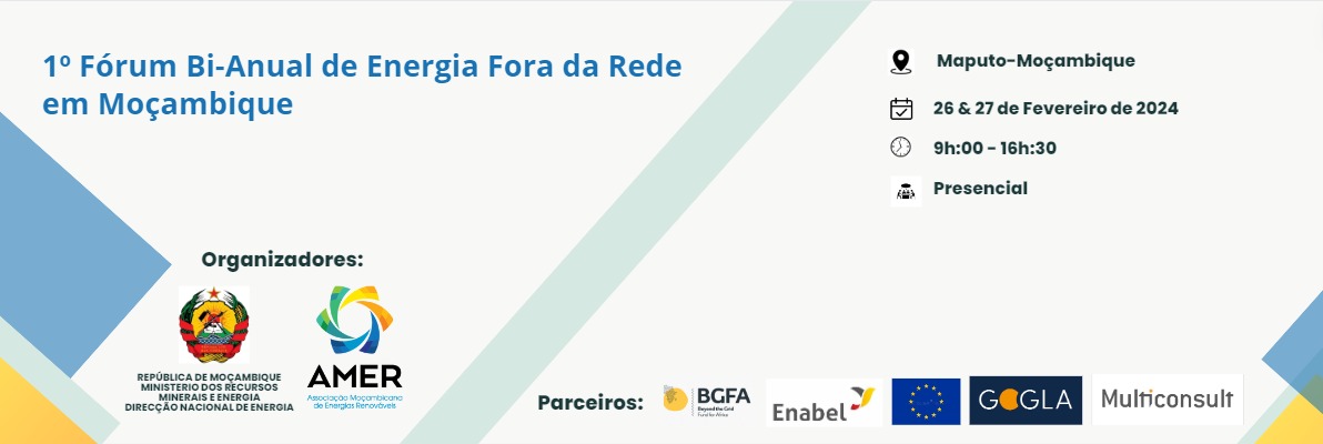 AMER_MOZ's tweet photo. 📷📷Arranca hoje o 1º Fórum Bi-anual de Energia Fora da Rede em Moçambique.
Este evento visa discutir soluções energéticas sustentáveis em áreas sem acesso à energia.
@AMER #MIREME #DNE #UIPCE @BGFAfrica @Enabel @UNIAOEUROPEIA @GOGLAssociation #Multiconsult #Primeiroforumbianual https://t.co/IV7L3t1B8O