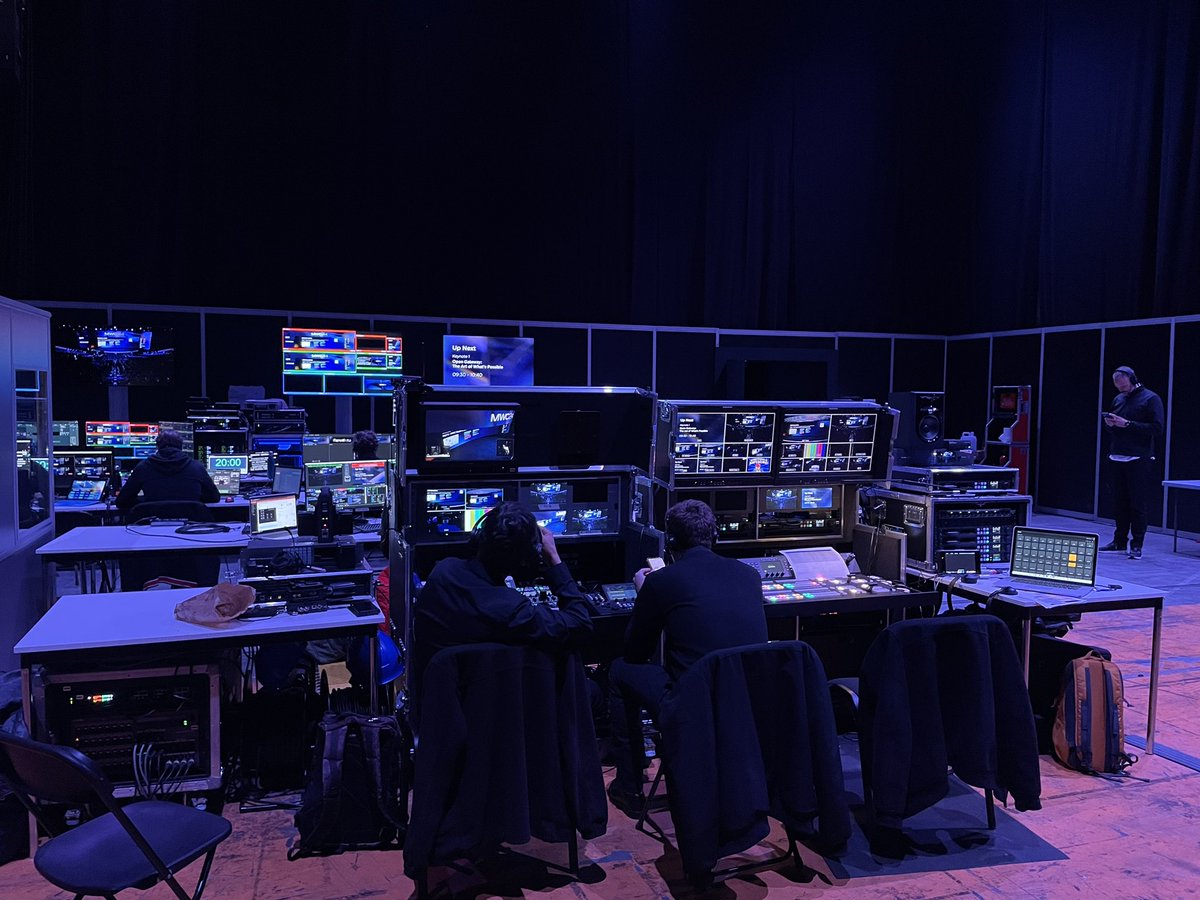 MWCHub's tweet photo. Behind the scenes of Keynote 1 👀
The stage is set, our speakers are ready.. let’s open the show! 👏🤩
#MWC24 https://t.co/BoTIw21GHF