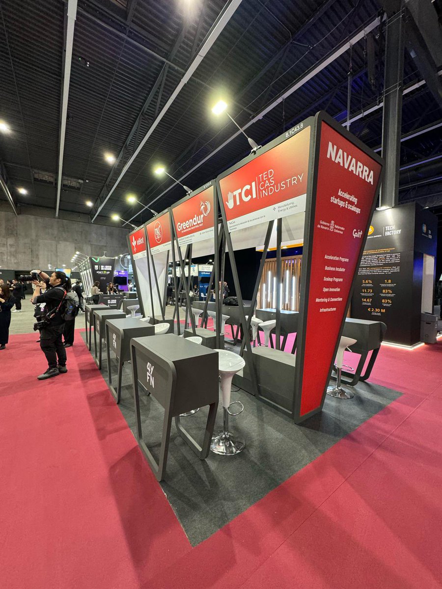 Ya estamos por aquí 👋 #MWC2024 #4Y4N 
Os esperamos en nuestro stand con <a href="/vorscontrol/">vorscontrol</a> #zaindari <a href="/darwinbiomed/">DARWIN Biomedical</a> #celsos <a href="/inbiot_es/">inBiot</a> <a href="/nucaps_nano/">Nucaps</a> <a href="/GREENDUR_tw/">GREENDUR</a> y <a href="/tedcas/">TedCas</a> 
No hay pérdida, busca el rojo 🟥