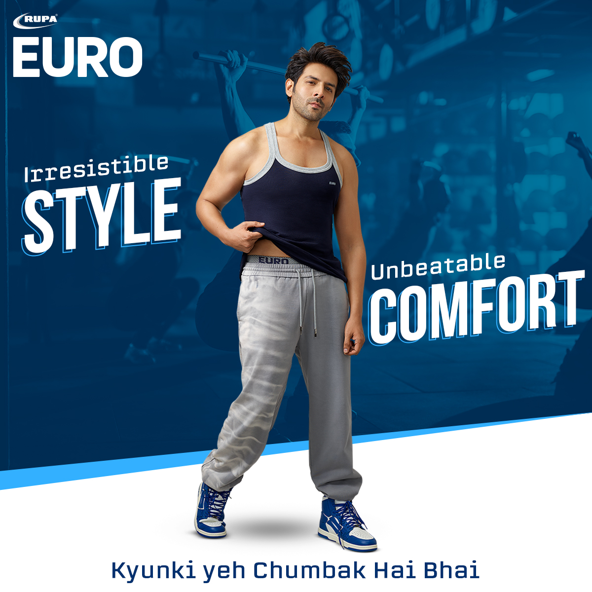 Fashion-forward and fabulous – that's the Euro way! 👗💖

#EuroFashion #Euro #EuroFashionlnners #RupaEuro #LifeStyle #Fashion #KartikAaryan #Superstar #KartikAaryanFans #Trending #Style #Online #ChumbakHaiBhai