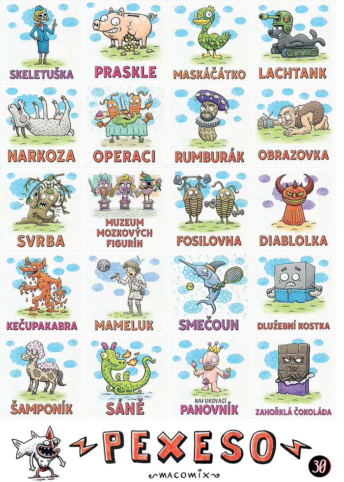 macomix1's tweet photo. Z repostů vyberu nešťastníka, který bohužel dostane toto nové pexeso č. 30 ;) https://t.co/3HDLeJXvzP