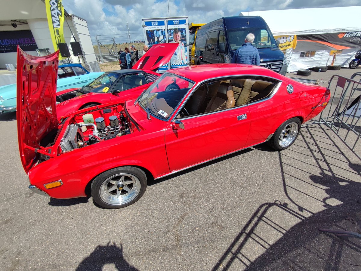 INASKK1's tweet image. That's a very awesome colour! This red   1974 #Mazda #RX4 is my contribution for #MazdaMonday. Funny enough, this one is registered at the Dutch DMV as a 929.