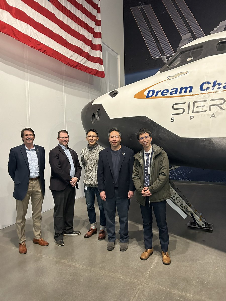 コロラド州デンバーにあるSierra Spaceの本社を訪問しました！

このDream Chaserが大分に着陸すると思うと…ワクワクっ🤭✨