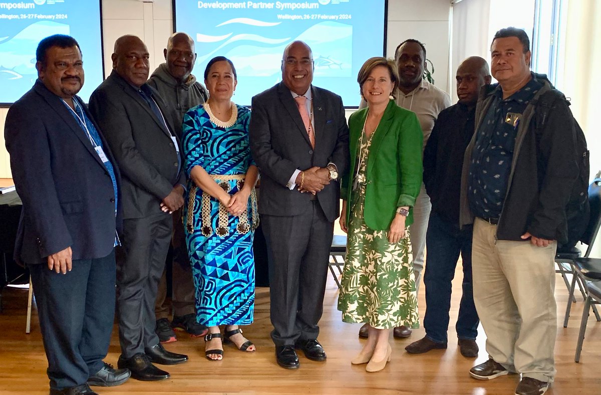 🙏🙏@TunaFFA & Dr. Manatavai Tupou-Roosen for inviting 🇫🇷,🇪🇺 and other partners to an important Development Partner Symposium in #Wellington🇳🇿
All stakeholders must unite to preserve marine resources and combat #IUU in the #Pacific 🌏 and all the Oceans 🌊
#UNOC3 #SDG14
@ForumSEC