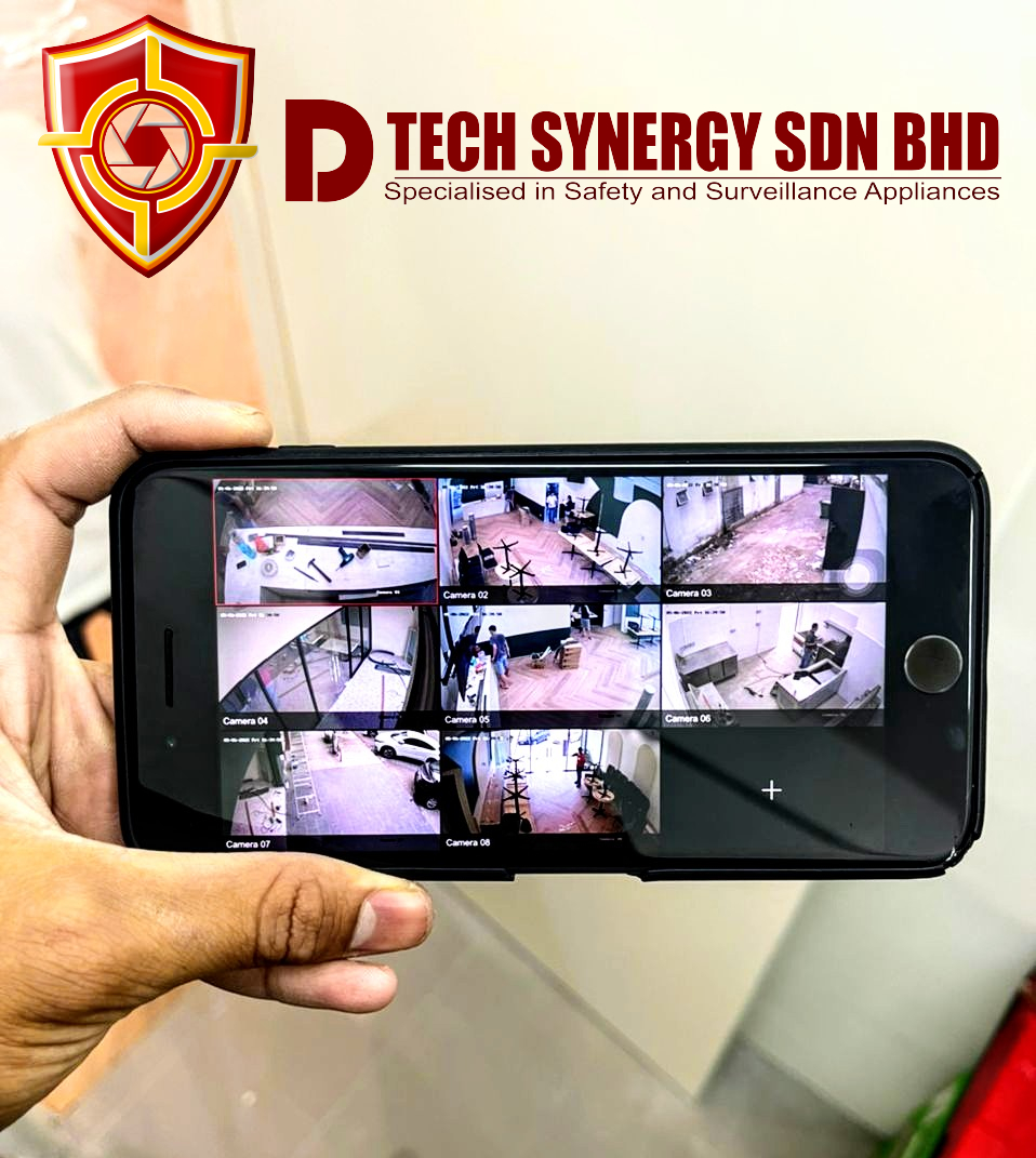 Keep an eye on your premises anytime, anywhere with D Tech Synergy's CCTV system and intuitive smartphone app. Access live footage effortlessly, monitor entrances, and stay connected for peace of mind. Explore remote viewing convenience now! #RemoteViewing #CCTV #SmartSecurity