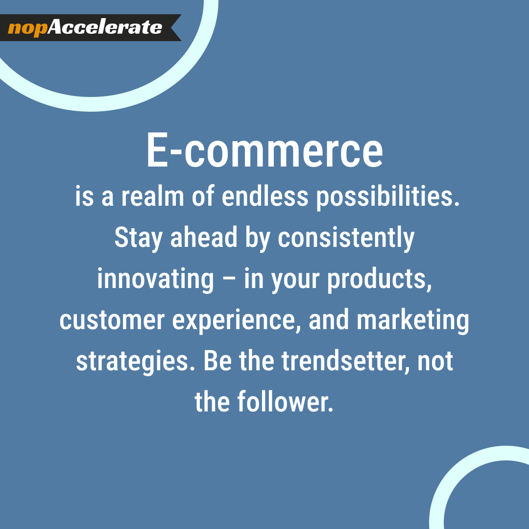 xcellenceit's tweet photo. E-commerce innovators, set trends with wow products, delightful experiences, and game-changing marketing! ✨ 

#ecommerce #innovation #entrepreneurship #growth #trendsetter #thinkdifferent #ecommercetips #nopcommerce #ecommercedevelopment #whitelabelservices https://t.co/0KPZRDLTgi