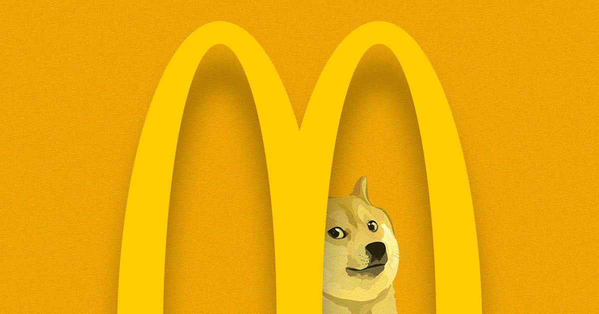 Soon McDonald’s Will Accept #Dogecoin soon!  Repost if you want ⁦<a href="/McDonalds/">McDonald's</a>⁩ to Accept #DOGE