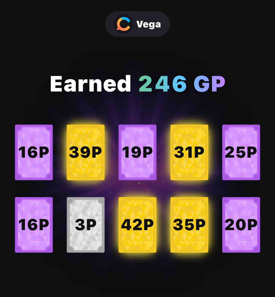 JamesVitalis4's tweet photo. More Card Packs = More GP!
#XRGenesisAirdrop #XRADERS #XRToken #cryptoairdrop #web3 #Bitcoin #Priceprediction #Guess2Earn #แอร์ดรอป #คริปโต #คริปโตไทย #クリプト #イベント #エアドロ #エアドロップ #coinlive #crypto @xraders_xyz https://t.co/t5PmZzhmcx