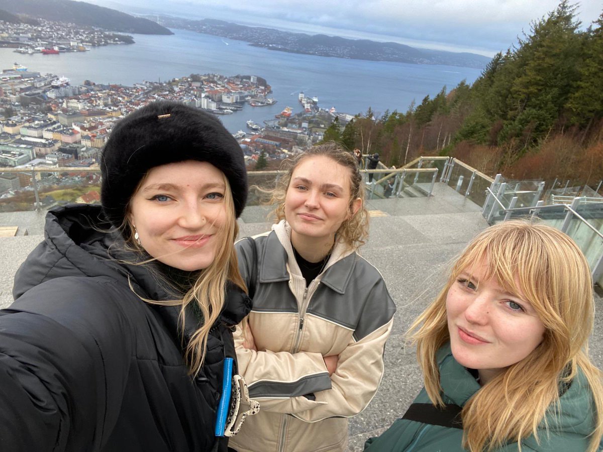spent a gorgeous birthday with two of my oldest and loveliest friends in the rainiest city in europe! bergen, you’re lovely! looking forward to staying here the next few days to play some fine music with fine musicians Magne Thormodsæter,@espenbergpiano @AntonEger💥💥💥 🇳🇴🇳🇴🇳🇴