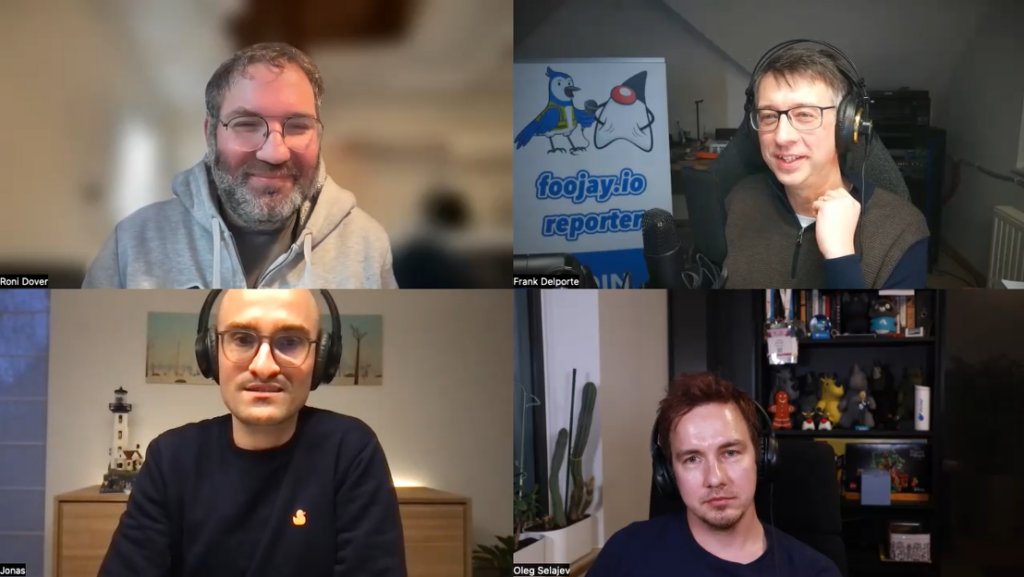 Foojay.io (@foojayio) on Twitter photo Learn from the experts on the Foojay.io podcast about #Java testing methodologies, tools, and best practices, empowering you to write reliable Java applications, with <a href="/FrankDelporte/">Frank Delporte #JavaOnRaspberryPi</a> <a href="/shelajev/">Oleg Šelajev 🇪🇪🧊🐳</a> <a href="/doppleware/">Roni Dover 💔</a> and <a href="/jonas_grgt/">Jonas Geiregat</a>: foojay.io/today/foojay-p… #foojaytip Learn from the experts on the Foojay.io podcast about #Java testing methodologies, tools, and best practices, empowering you to write reliable Java applications, with <a href="/FrankDelporte/">Frank Delporte #JavaOnRaspberryPi</a> <a href="/shelajev/">Oleg Šelajev 🇪🇪🧊🐳</a> <a href="/doppleware/">Roni Dover 💔</a> and <a href="/jonas_grgt/">Jonas Geiregat</a>: foojay.io/today/foojay-p… #foojaytip