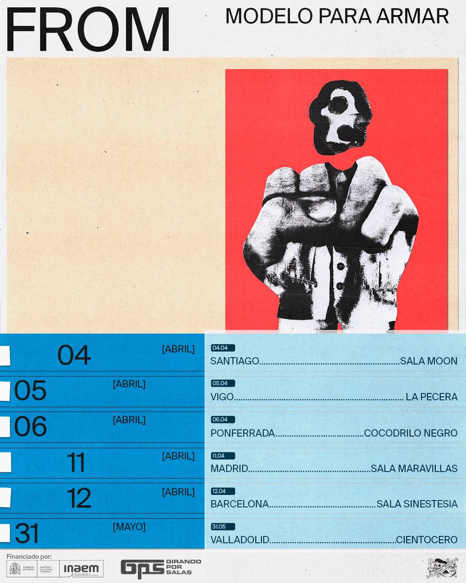 Buenos días. from anuncia su gira de conciertos con ayudas #GPS14 en <a href="/MoonMusicClub/">Sala Moon</a> de Santiago, La Pecera de Vigo, Cocodrilo Negro de Ponferrada, <a href="/MaravillasClub/">Maravillas Club</a> de Madrid, Sinestesia de Barcelona y <a href="/CientoceroSala/">Sala Cientocero</a> de Valladolid. Info girandoporsalas.com #NosVemosEnLasSalas