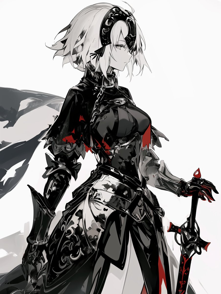 satori_aiart's tweet photo. #ジャンヌオルタ 
#FGO https://t.co/05SzyxgBVN