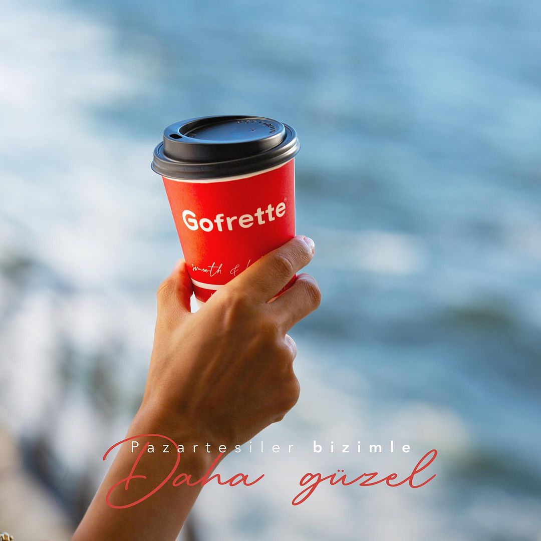Gofrette's tweet photo. Pazartesi bizimle daha güzel 😍

#FeelGoodToday #YolBoyuncaKeyfinYanında #Gofrette #kahve https://t.co/aGN90tT9zH