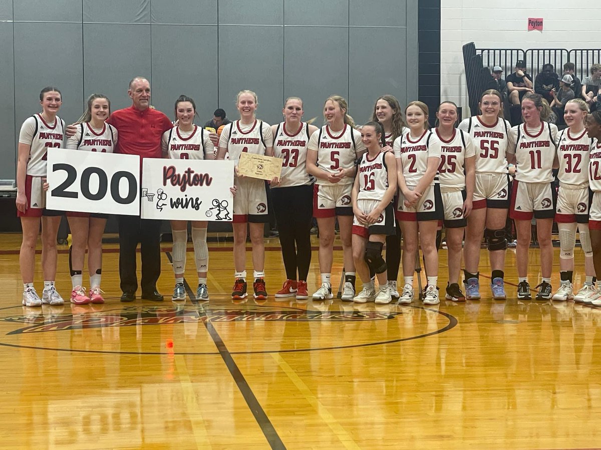 Congratulations to Coach Brian Green of Peyton HS on capturing his 200 wins at Peyton last night. Coach Green has coached both the boys and girls during his time. #copreps