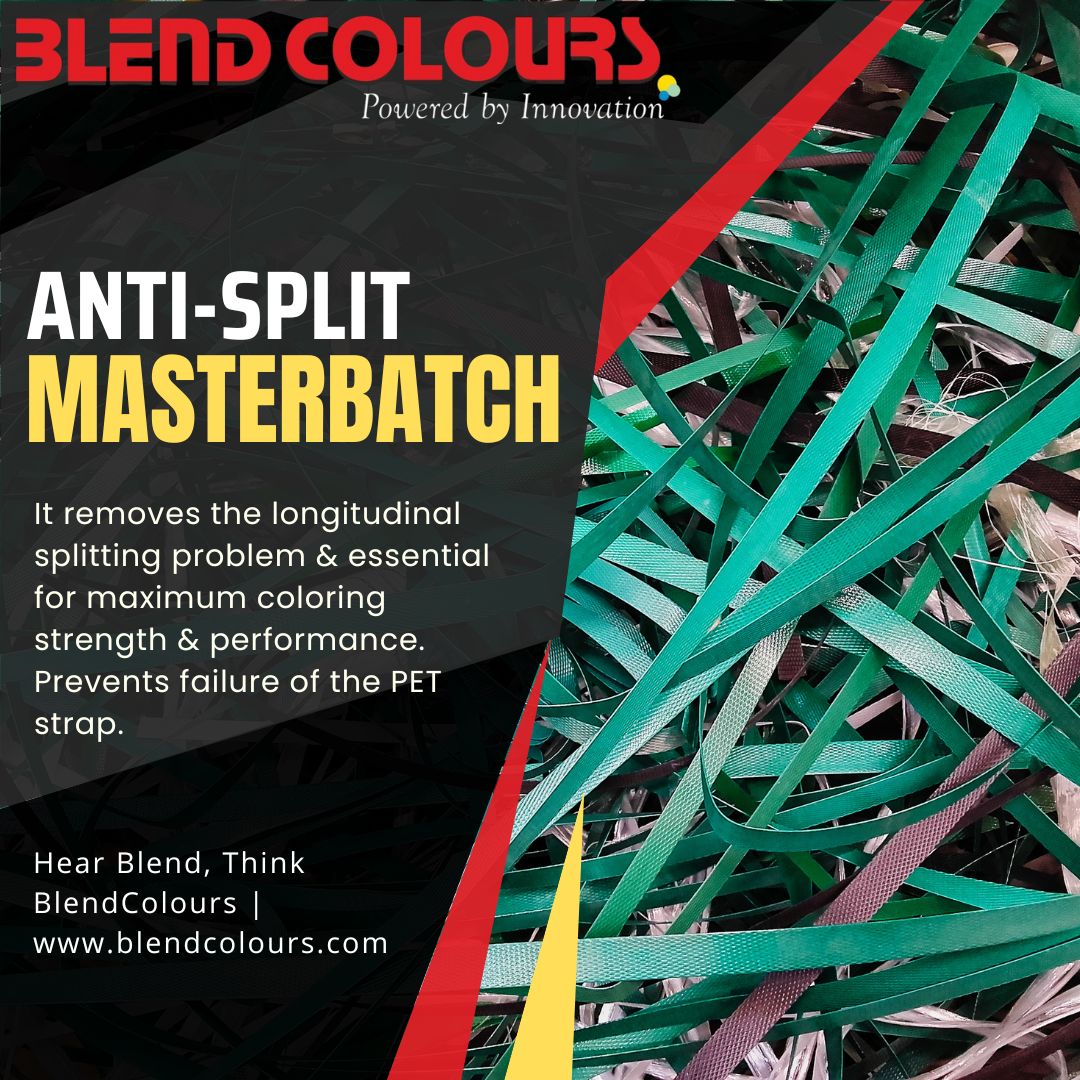 blend_conscious's tweet photo. Anti-Split Masterbatch
https://t.co/zPaxjeaBlF

Hear #Blend, Think #Blendcolours #Masterbatch
#InnovativeAdditive #plasticsfuture #plasticsindustry #plasticsrowmattterial #Additive #blendcolours #plasticsworld #antisplit #Petstrapping #strapping https://t.co/EYjRUeT49Z