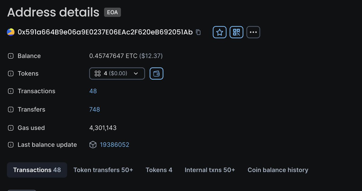 Ethereium - Emilk scammer is still among us. 🧵

Let's start at the treasury wallet shall me. This is the wallet that wiped all liquidity on that rug day.