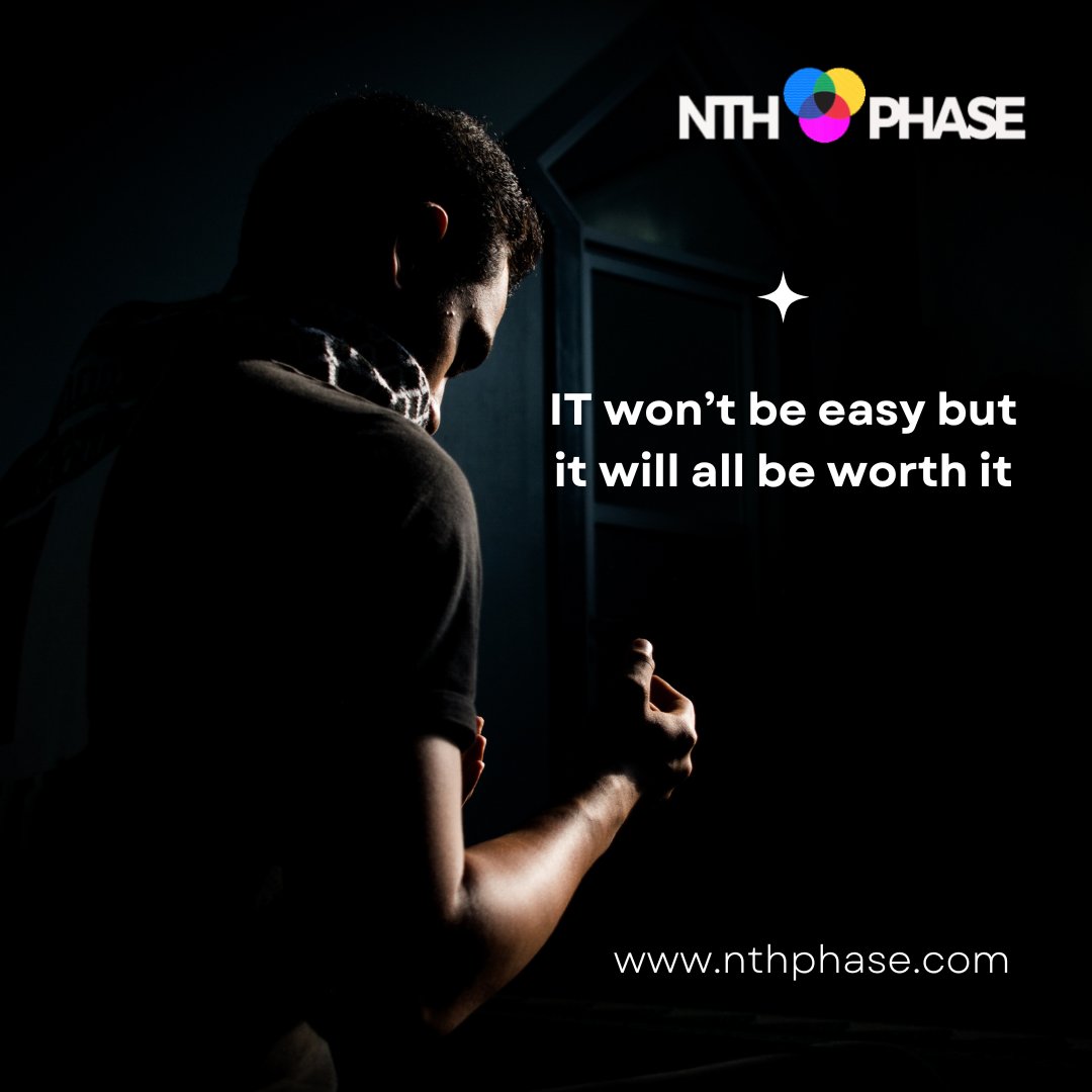 Nthphaseindia's tweet photo. IT wonβt be easy but it will all be worth it
website: https://t.co/V5fzRw65yO
Mail Us: info@nthphase.com
#NthPhase #NthPhaseSoftware
#NthPhasesoftwareSolutions #mondaymotivation https://t.co/Up6Ac5OWvm
