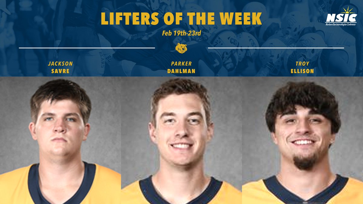 Lifters of the week! Guys are climbing up and it's showing! 😎🪜