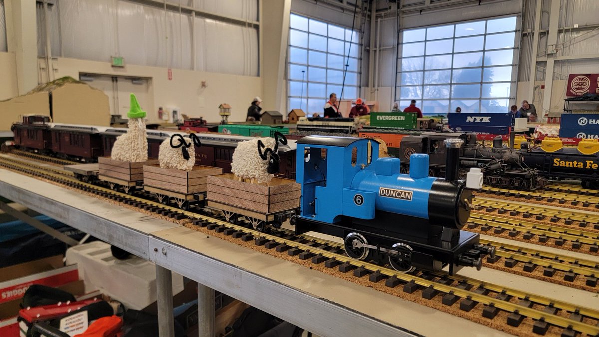 BocoProductions's tweet image. Duncan just doing his thing at the train show this weekend, was an absolute blast.