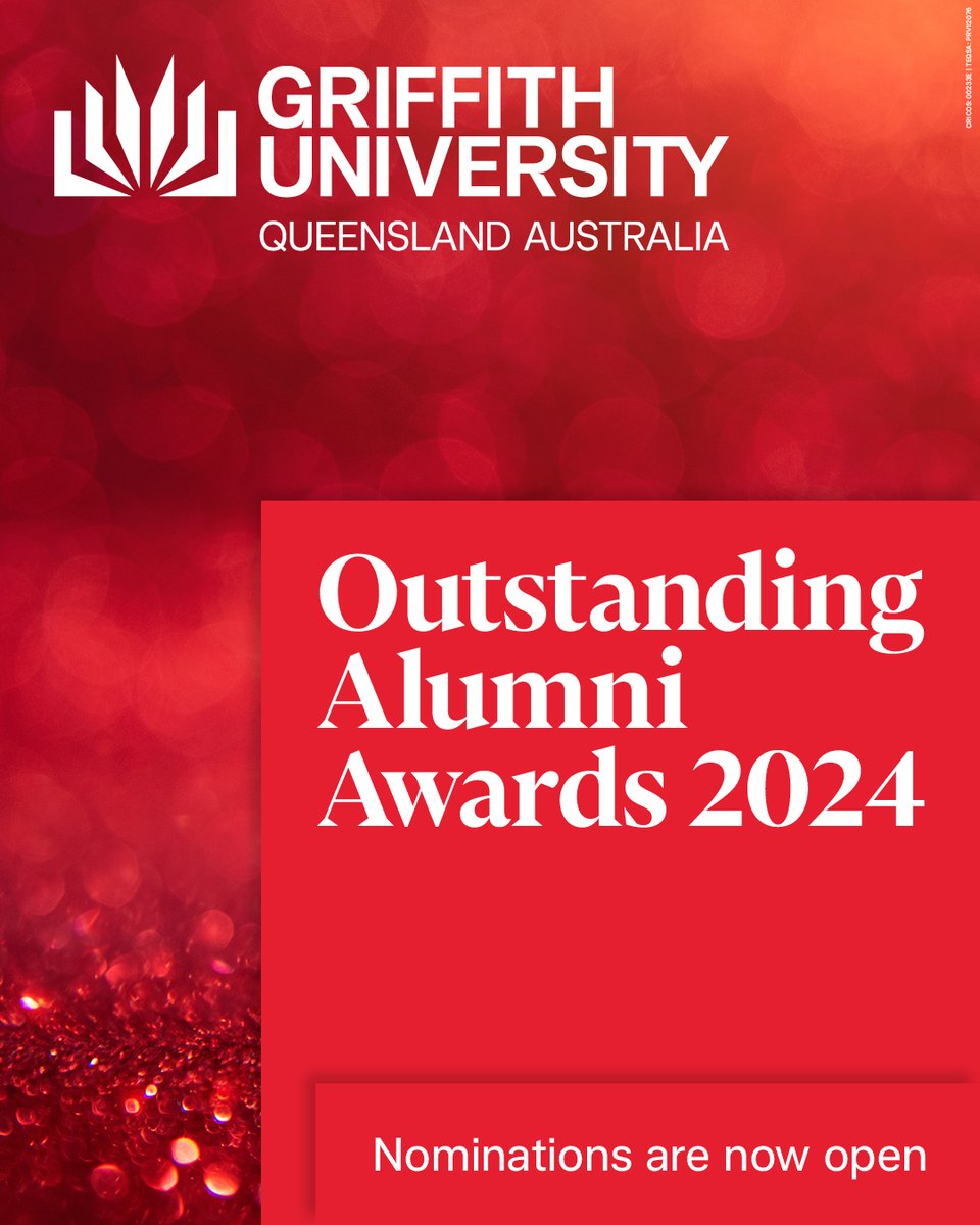 Do you know any #GriffithAlumni who are making a difference in the world? Nominate an alumnus for the 2024 Griffith University Outstanding Alumni Awards and celebrate their achievements. Nominations close on April 5. lnkd.in/gBdaSi72