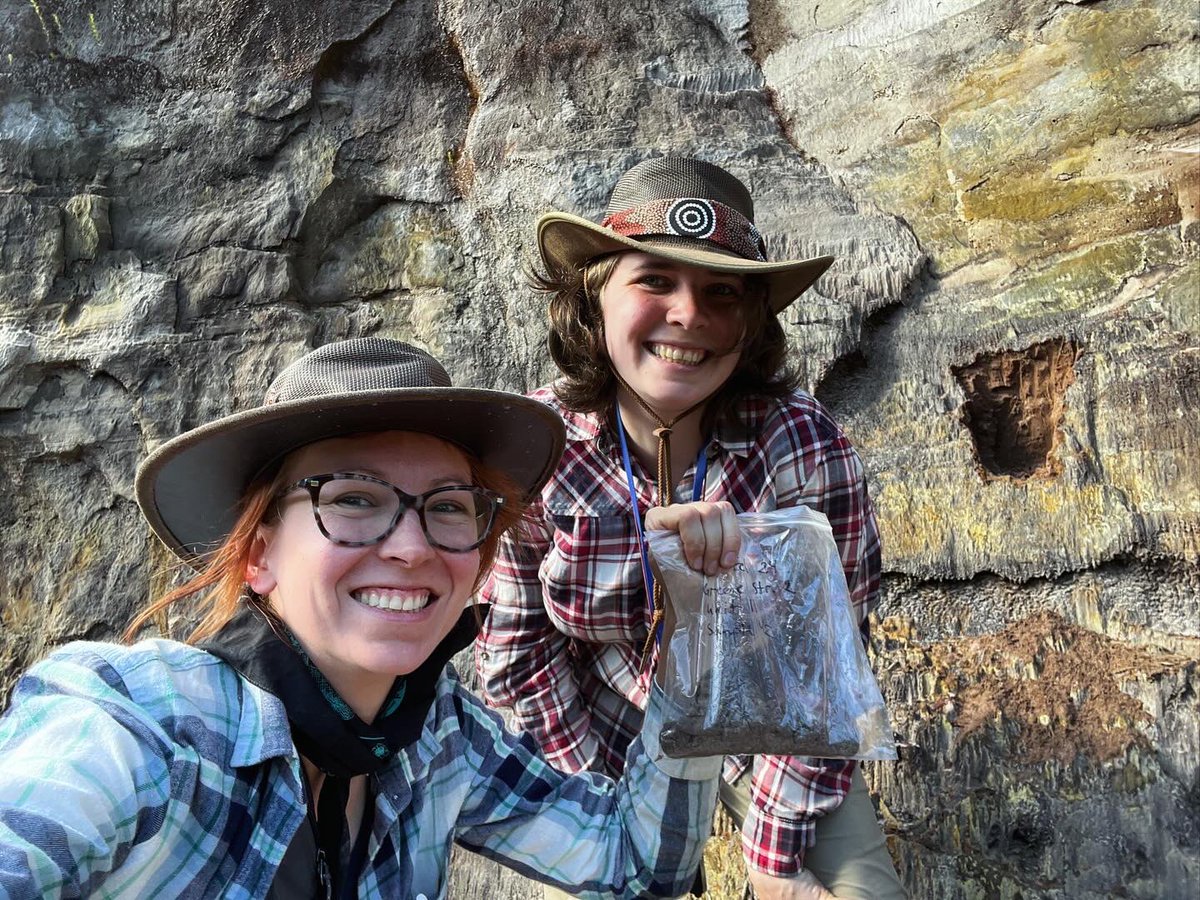 A little more field work done in scenic Strahan, TAS! We were mapping outcrop, collecting samples of plants and ambers, and generally enjoying some lovely sedimentary structures. Hoping the amber we collected yields lots of pollen and bug bits!