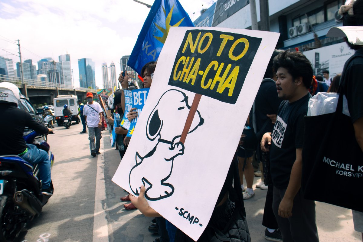 Kahit si Snoopy ayaw sa Charter Change 

#EDSA38
#NoToChaCha