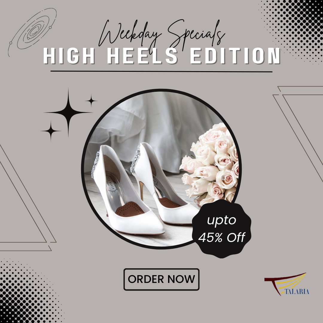 Talaria4you's tweet photo. Ready to step into the weekend in style? Whether brunch with friends or a night out, Talaria's convertible heels have got you covered! Elevate your weekend look and conquer in comfort. #WeekendVibes #TalariaFashion #ConvertibleHeels https://t.co/k3wbL9VQCK