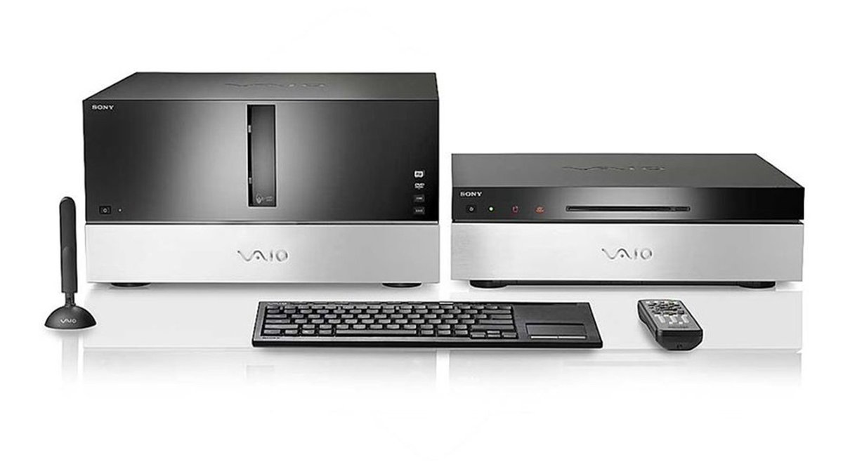 The 2006 Sony VAIO VGX-XL2 is a Media Center PC with a 200-disc
